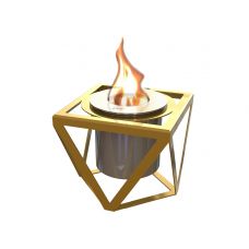 Glamm Fire Alquimia Tabletop (Алхимия-Тебл) - Биокамин в стильной подставке из стали