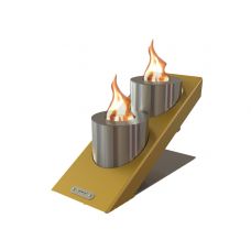 Glamm Fire Oblique Tabletop Double (Облик-Тебл Дубль) - Дизайнерский настольный камин