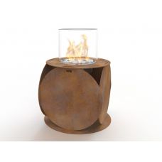 Glamm Fire Lira I (Лира I) - Камин напольный из оксидированной кортен-стали